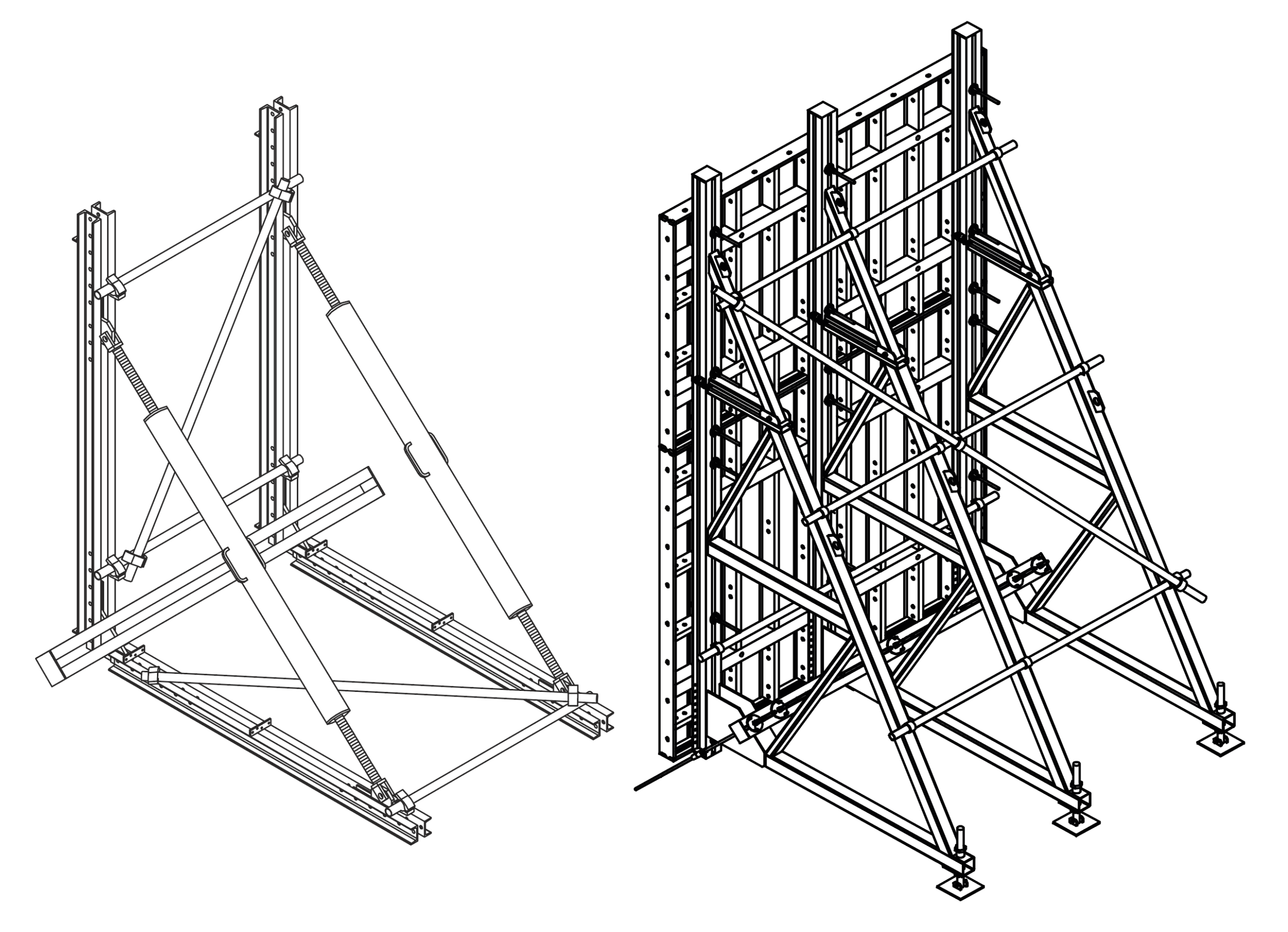 Single Side Formwork System - Görsel 3